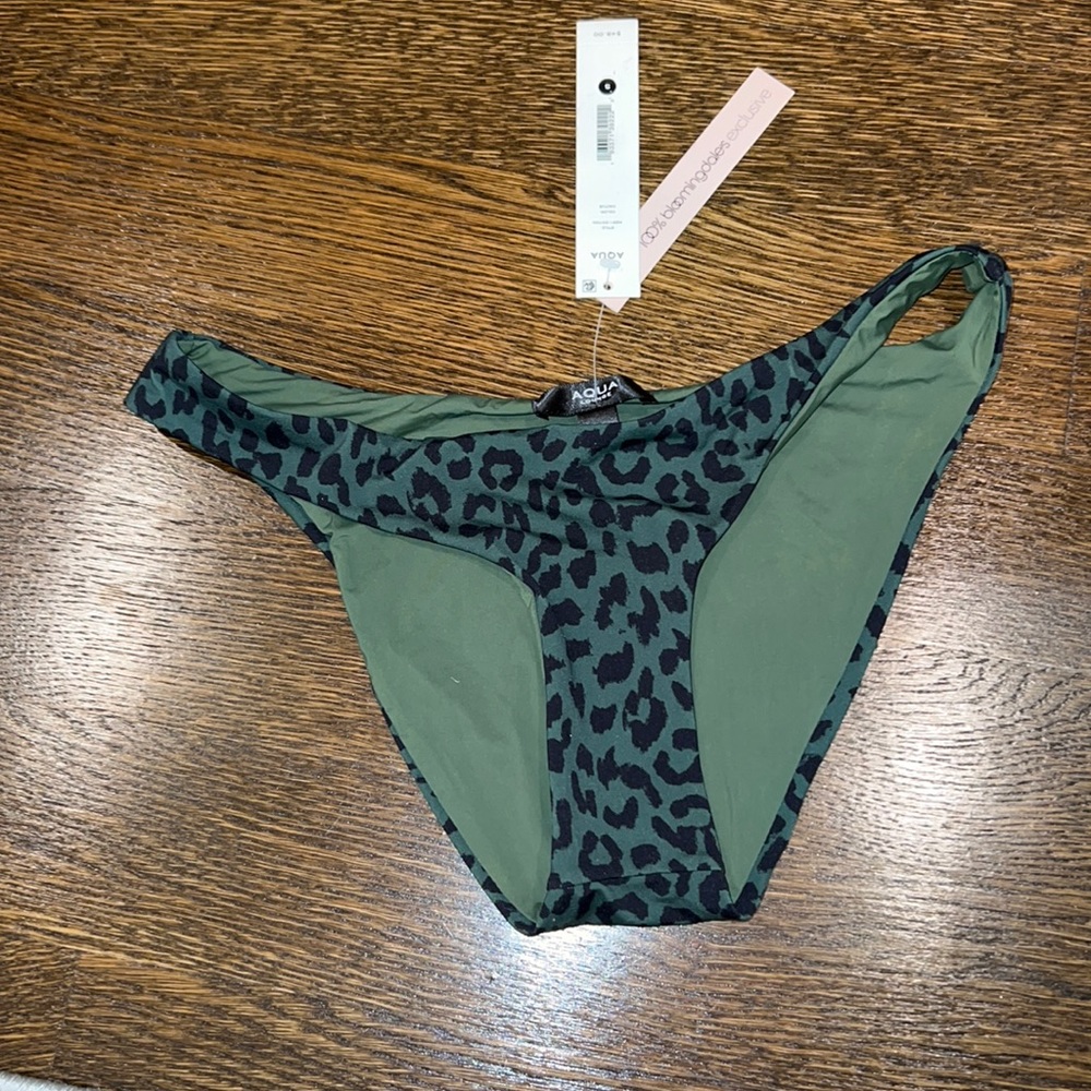 NEVER WORN AQUA brand bikini bottoms